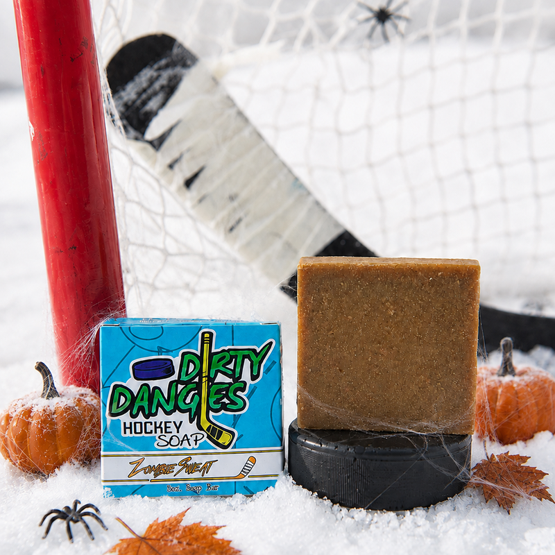 Dirty Dangles Hockey Dirty Dangles Hockey Soap Bars – Pick Your Scent Natural Soap Bar Lavender Zombie Sweat (Pumpkin Spice)