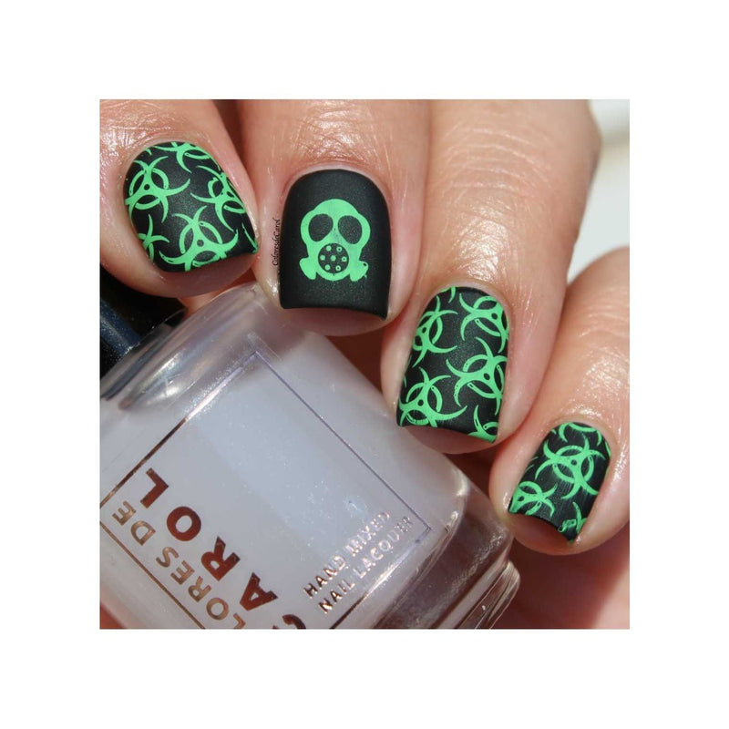 UberChic Beauty Zombie Love-02 Stamping Plate