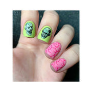 UberChic Beauty Zombie Love-01 Stamping Plate