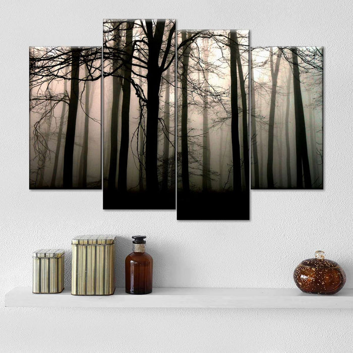 Dead Tree Silhouettes Wall Art