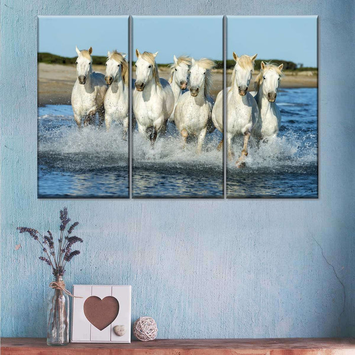 7 Horses Wall Art