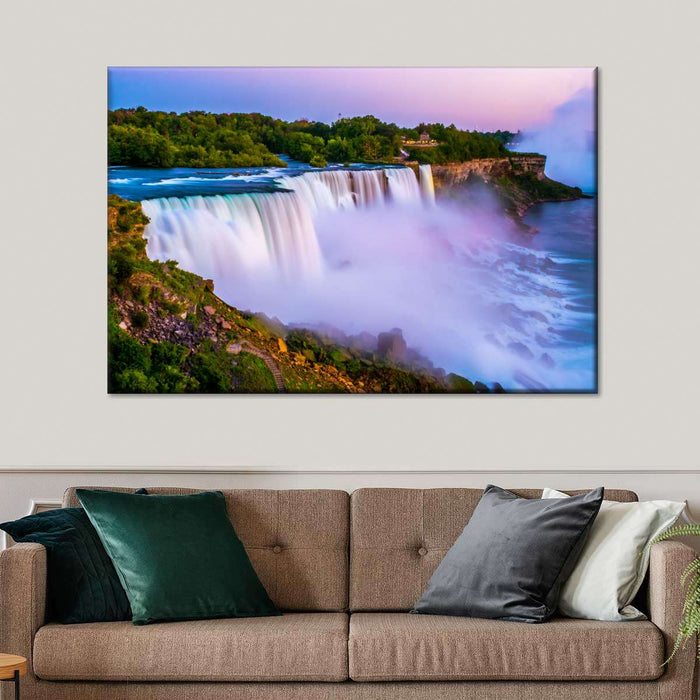 Evening At Niagara Falls Wall Art