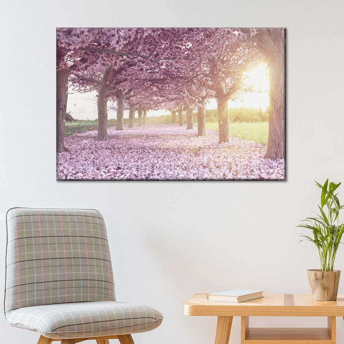 Cherry Blossom Morning Wall Art