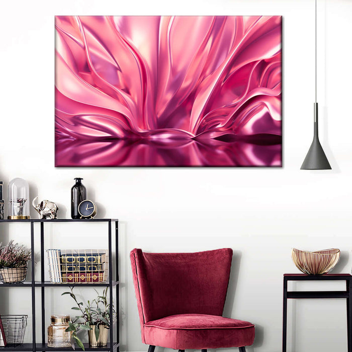 Blush Pink Abstract Wall Art