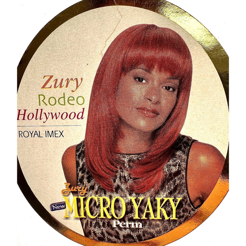 VIP Extensions Zury 100% Human Micro Yaky Perm Straight Hair Extensions