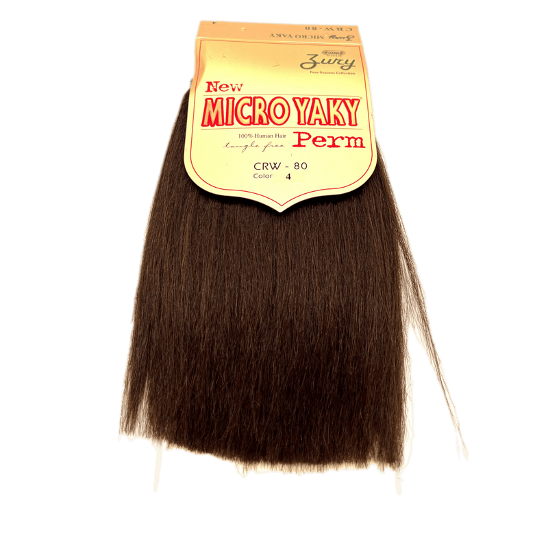 VIP Extensions Zury 100% Human Micro Yaky Perm Straight Hair Extensions