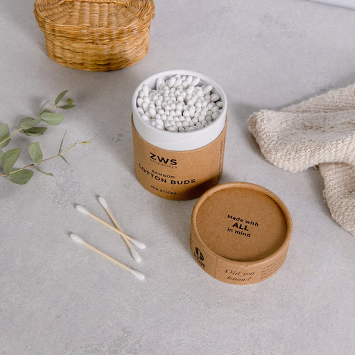 ZeroWasteStore.com Bamboo Cotton Buds Bathroom Accessories