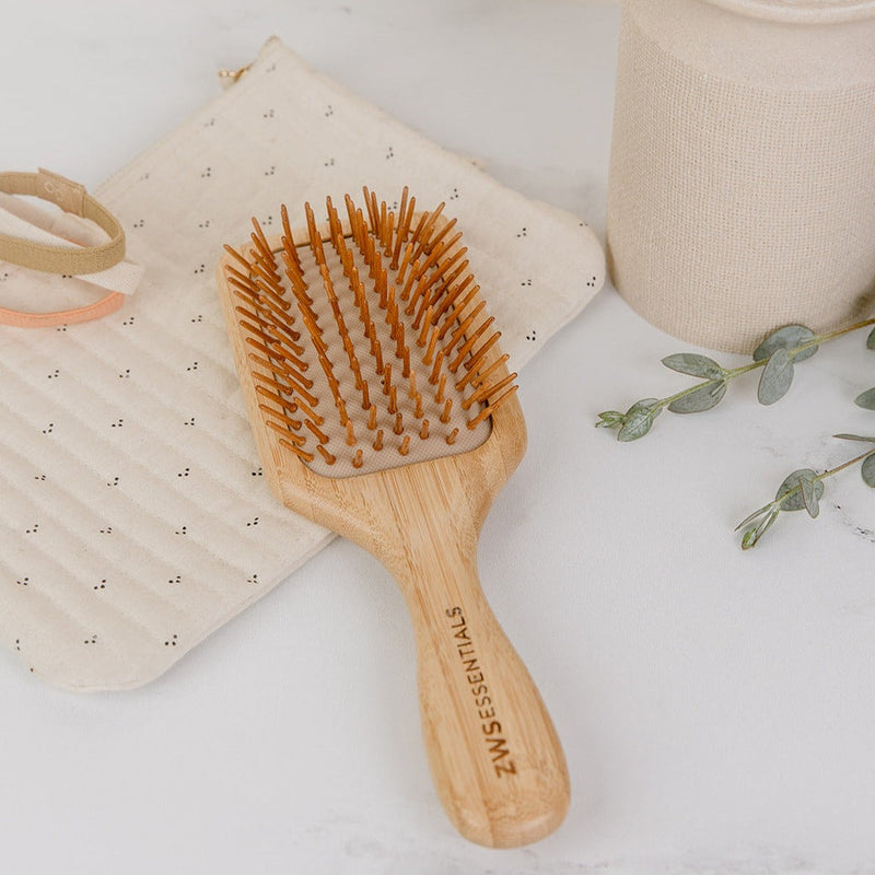 ZeroWasteStore.com Bamboo Hair Brush Combs & Brushes