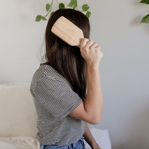 ZeroWasteStore.com Bamboo Hair Brush Combs & Brushes