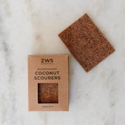 ZeroWasteStore.com Coconut Kitchen Scrubber Household Cleaning Supplies