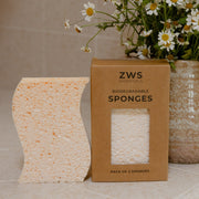 ZeroWasteStore.com Cellulose Kitchen Sponges Household Cleaning Supplies
