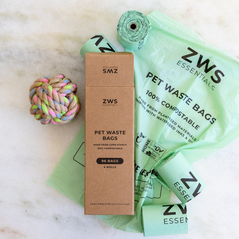 ZeroWasteStore.com Compostable Pet Waste Bags Pet Waste Bags