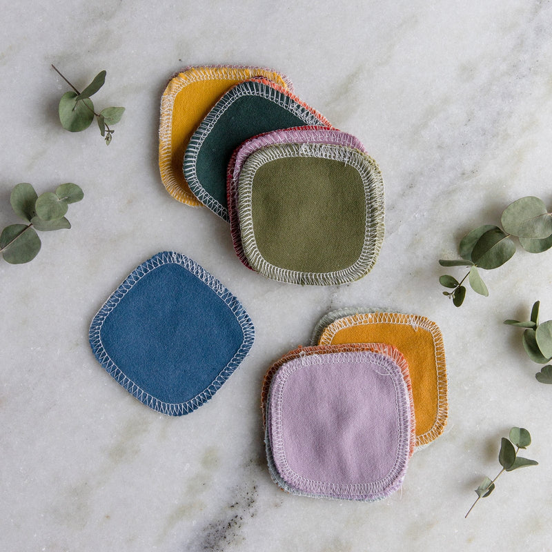 ZeroWasteStore.com Reusable Cotton Rounds facial rounds