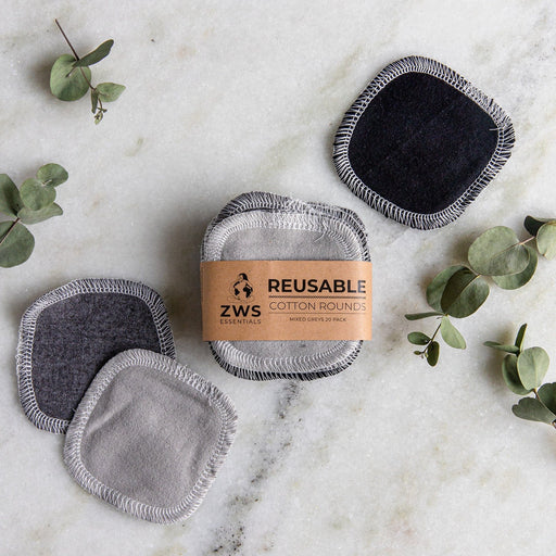 ZeroWasteStore.com Reusable Cotton Rounds facial rounds