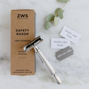 ZeroWasteStore.com Zero Waste Safety Razor - Sustainable Razor - Single Blade, 10 Free Blades Razors & Razor Blades