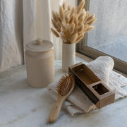 ZeroWasteStore.com Mini Bamboo Hair Brush - Zero Waste Hair Brush, 100% Bamboo, Plastic Free, Compostable Combs & Brushes