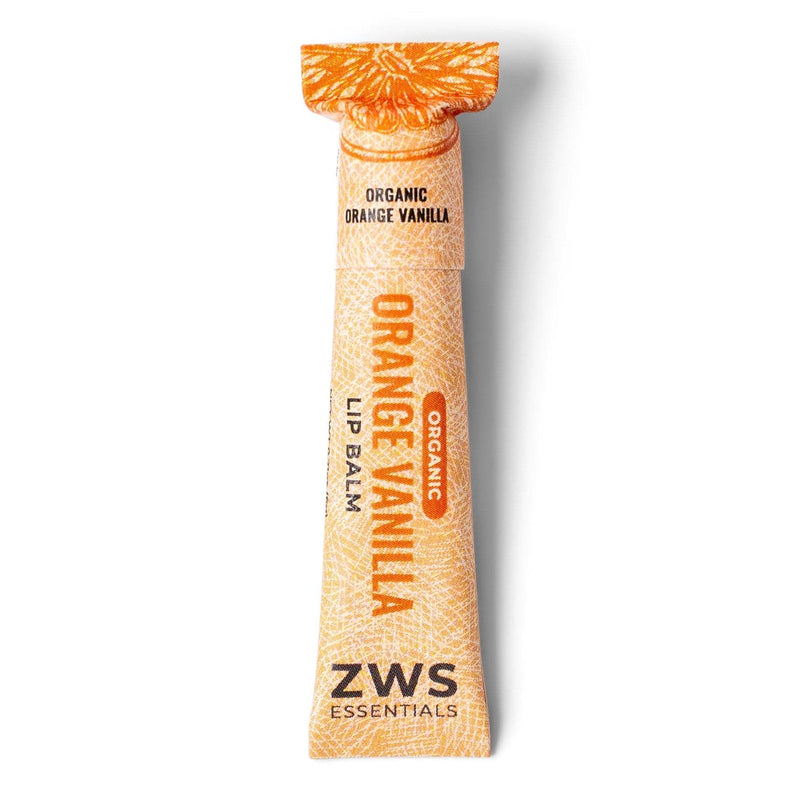 ZeroWasteStore.com All Natural Lip Balm White Smoke Organic Orange Vanilla