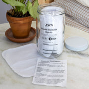 ZeroWasteStore.com Reusable Disinfectant Wipes - DIY Kit Household Cleaning Supplies
