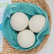 ZeroWasteStore.com Reusable Wool Dryer Ball Laundry Balls