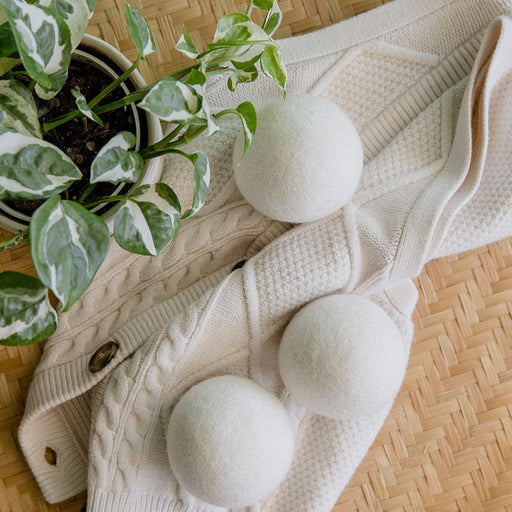 ZeroWasteStore.com Reusable Wool Dryer Ball Laundry Balls