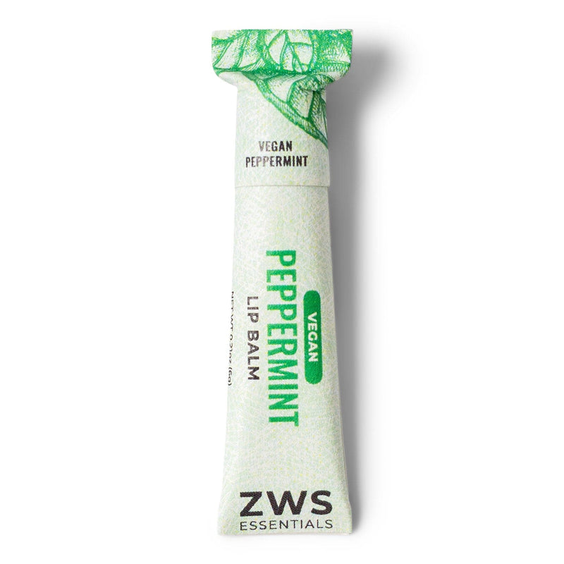 ZeroWasteStore.com All Natural Lip Balm White Smoke Vegan Peppermint
