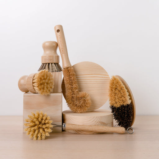 ZeroWasteStore.com Zero Waste Dish Brush Kit Scrub Brushes