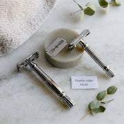 ZeroWasteStore.com Zero Waste Safety Razor - Sustainable Razor - Single Blade, 10 Free Blades Razors & Razor Blades