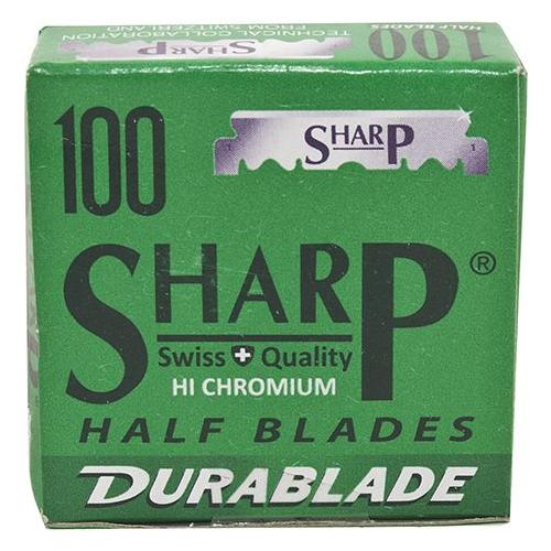Sharp Stainless Steel Half Blades 100 Blades