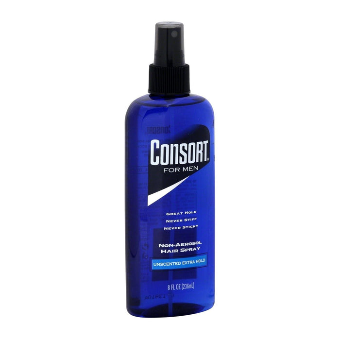 Consort Extra Hold Unscented Non-Aerosol Hairspray 8 Oz