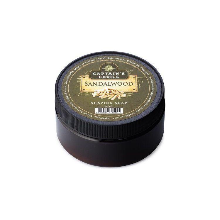 Captain's Choice Captain's Choice Sandalwood Shaving Soap 5 Oz Shaving Soap