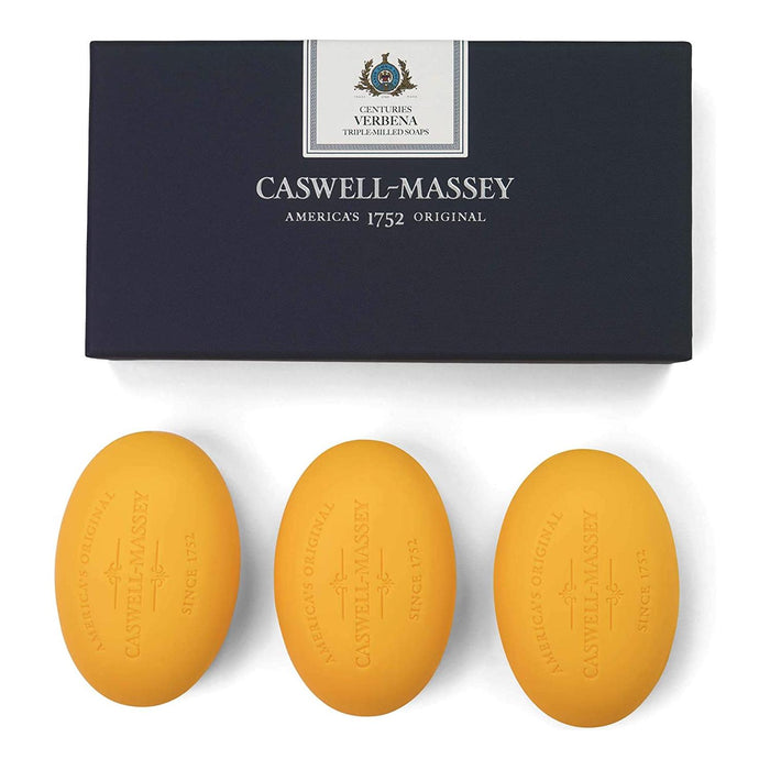 Caswell Massey:Centuries Verbena Three-Soap Set 3-5.8 oz/164 gr