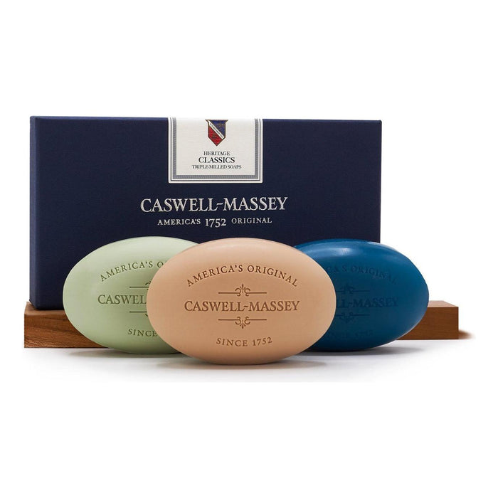 Caswell Massey:Heritage Classics Three Soap Set 3-5.8oz/164gr