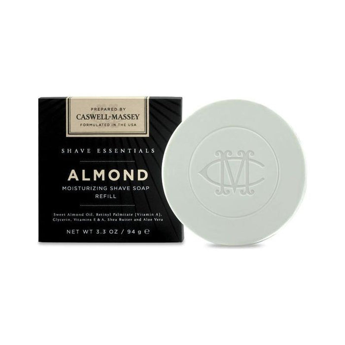 Caswell-Massey Shave Soap Refill Almond 3.3 oz