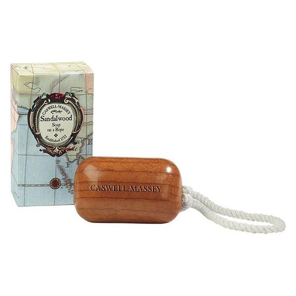 Caswell-Massey Sandalwood Woodgrain Soap on A Rope 8 oz
