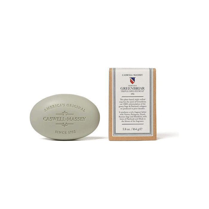 Caswell-Massey Heritage Greenbriar Bar Soap 5.8 oz