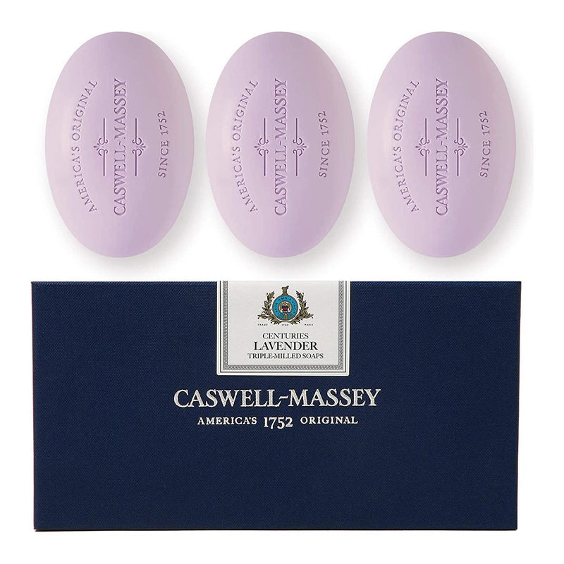 Caswell Massey Caswell-Massey Centuries Bath Soap Set Box of Three 5.8 oz Bars Collection Bar Soap
