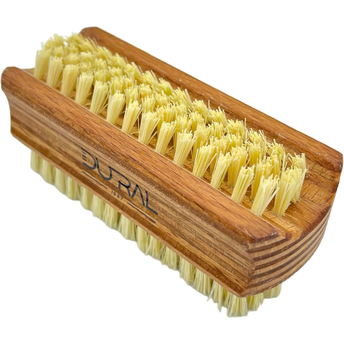 Dural Plywood hand & nail brush with pure Tampico fiber - 4/6 rows