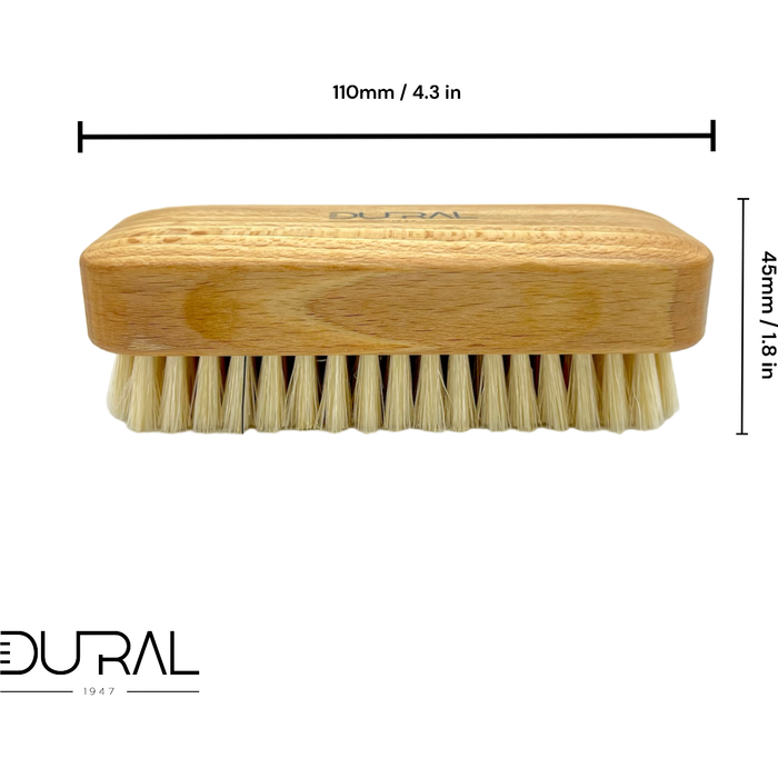Dural Beech wood craftsman hand brush with pure natural bristles
