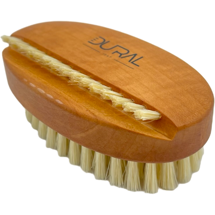 Dural Pear wood hand & nail brush with pure light natural bristles