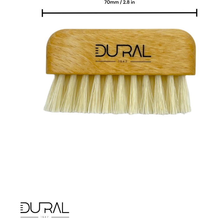 Dural Beech wood brush & comb cleaner with pure light natural bristles