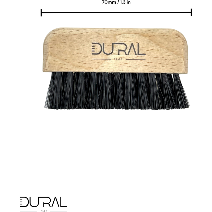 Dural Beech wood brush & comb cleaner with wild boar bristles