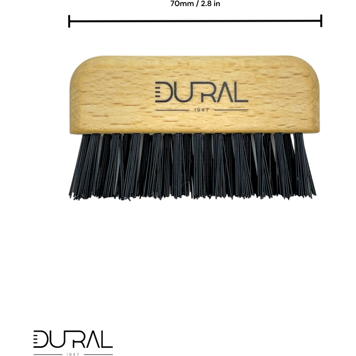 Dural Beech wood brush & comb cleaner with nylon bristles