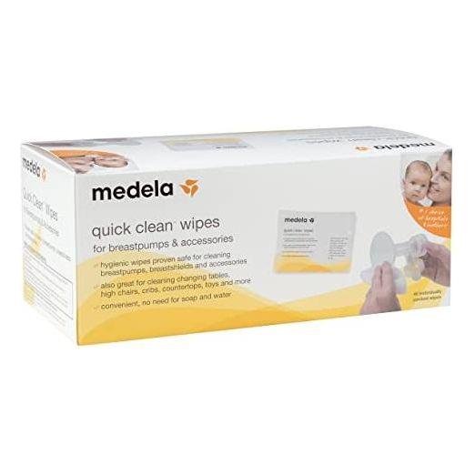 Medela Medela Quick Clean Breast Pump And Accessories Wipes - 40 Count Breast Pump Accessories