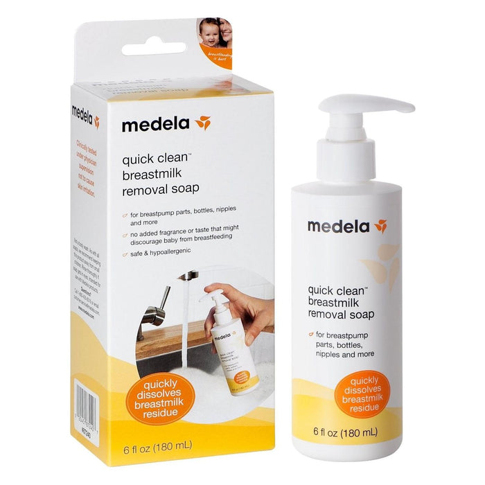 Medela Quick Clean Breast Milk Removal Soap, 6 oz