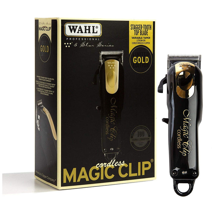 Wahl Professional 5 Star Series Cordless Magic Clip Limited Gold Edition