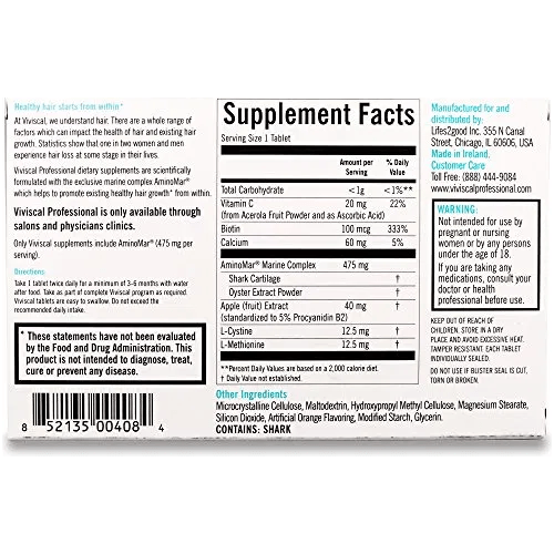 Viviscal Viviscal Professional Advanced Hair Health 180 Tablets Hair Health Tablets