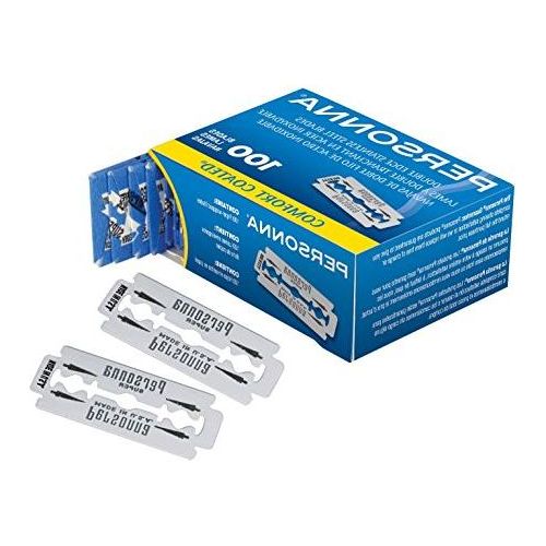 Personna Double Edge Blade Refill Cartridges 100 Blades