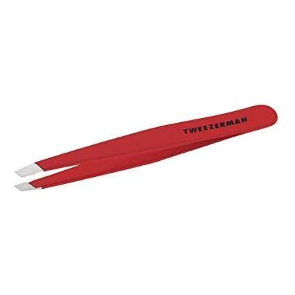 Tweezerman Tweezerman Fresh & Fruity Mini Slant Tweezer Series Red Tweezers
