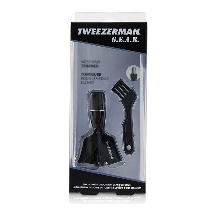 Tweezerman G.E.A.R. Nose Hair Trimmer With Brush — Pasteur Pharmacy