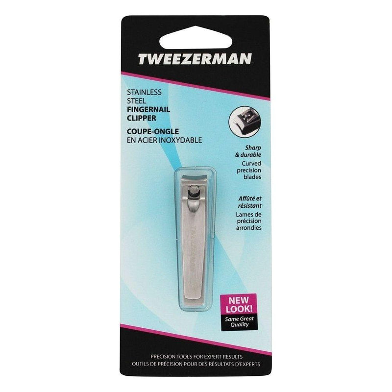 Tweezerman Tweezerman Stainless Steel Fingernail Clipper Model No. 3085-R Nail Clippers